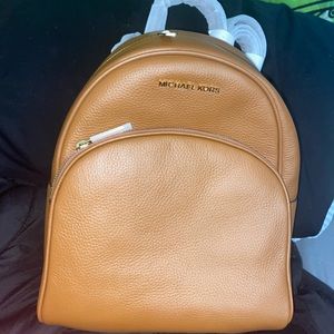 brand new unused michael kors backpack